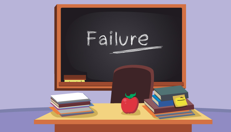 Failure can be a great teacher