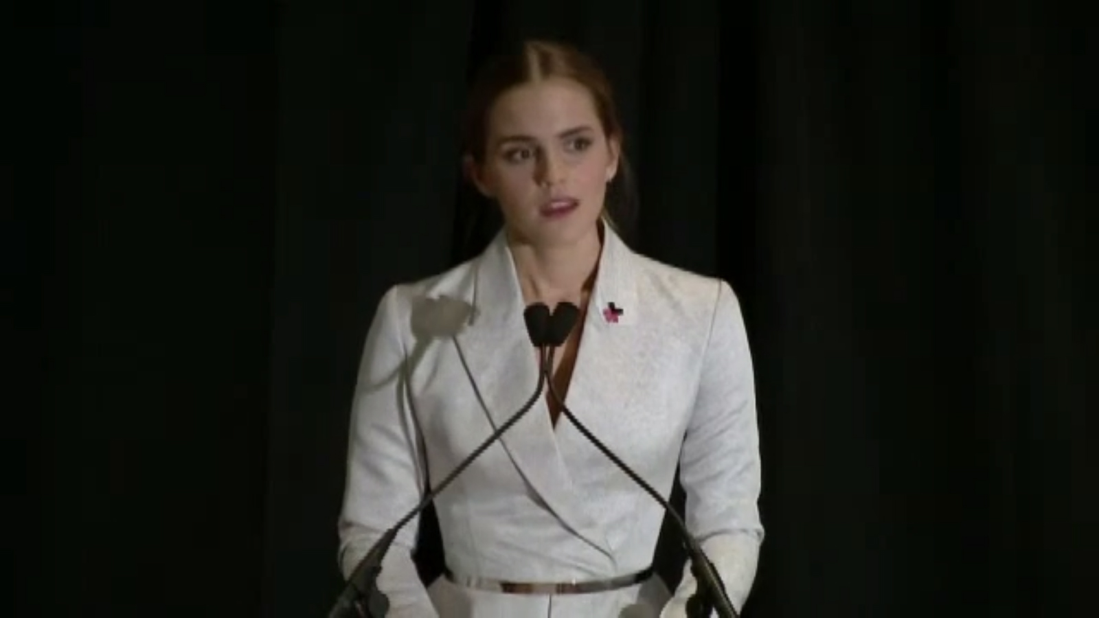 Emma Watson at the HeForShe Campaign 2014 - Official UN Video